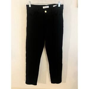 Nine West high-waisted, black skinny jeans size 4/27